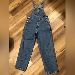 Arizona Overalls Blue Denim Size Small